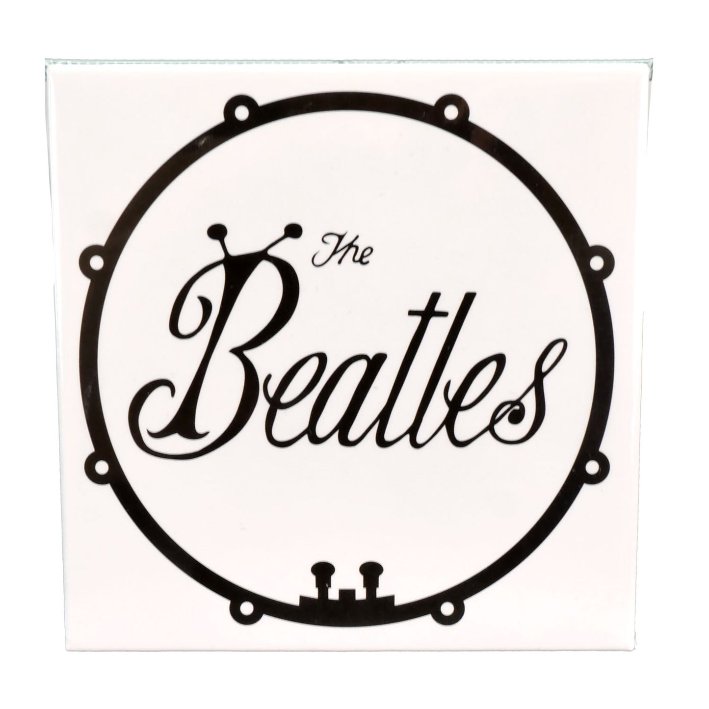 Beatles Bug Logo & Drum Magnet Front