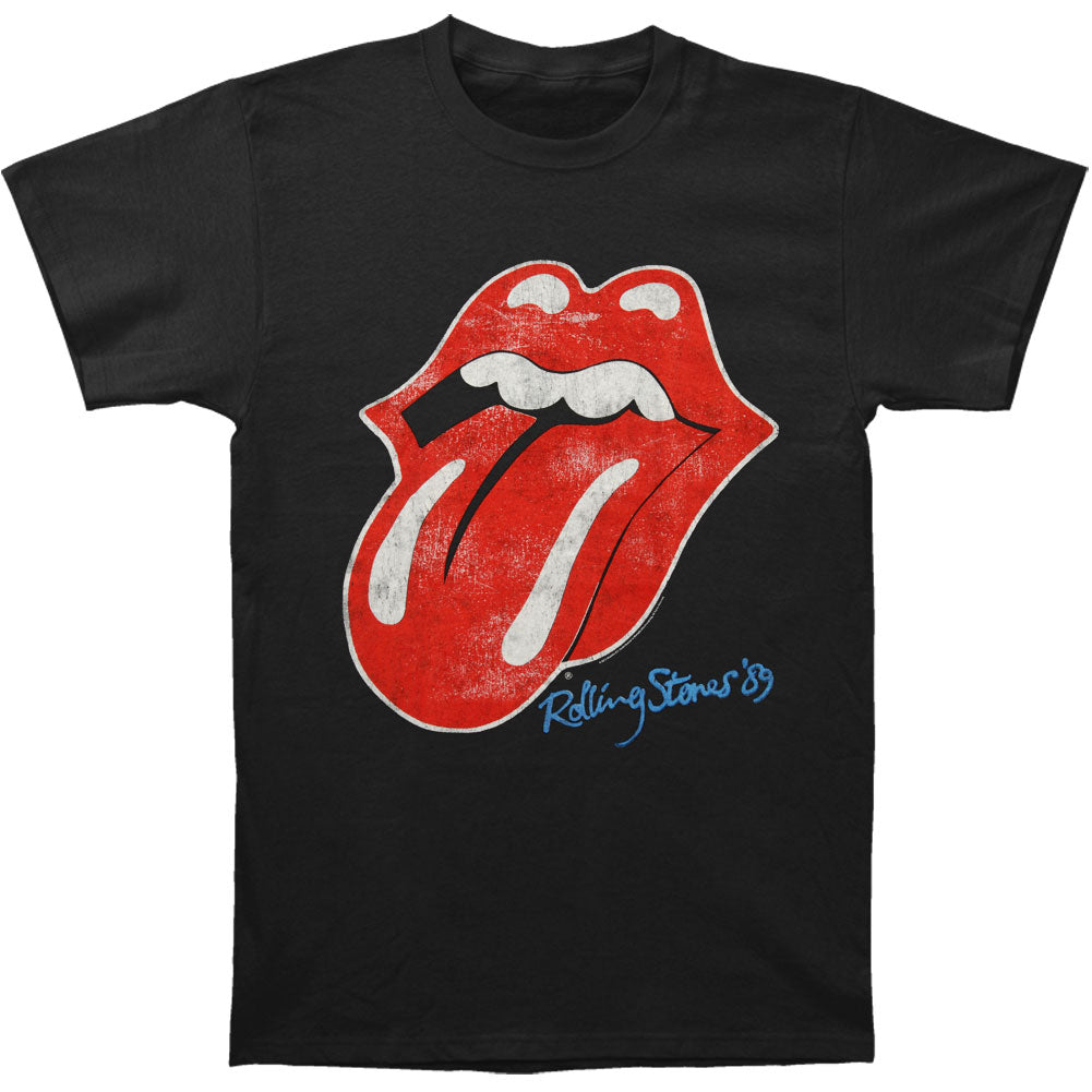 Rolling Stones 89 Distressed Tongue T-shirt Front