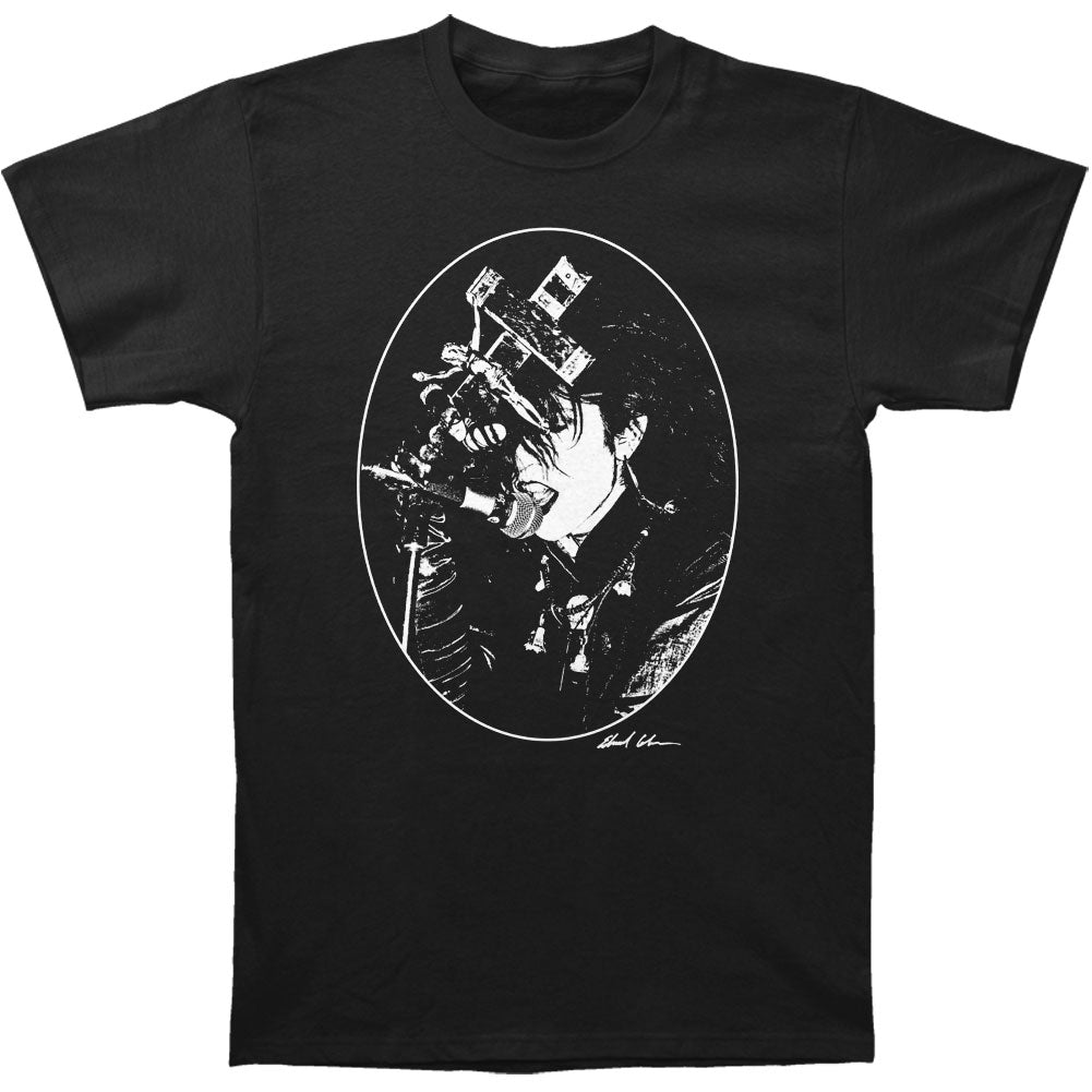 Christian Death Edward Colver Rozz Williams Slim Fit T-shirt Front