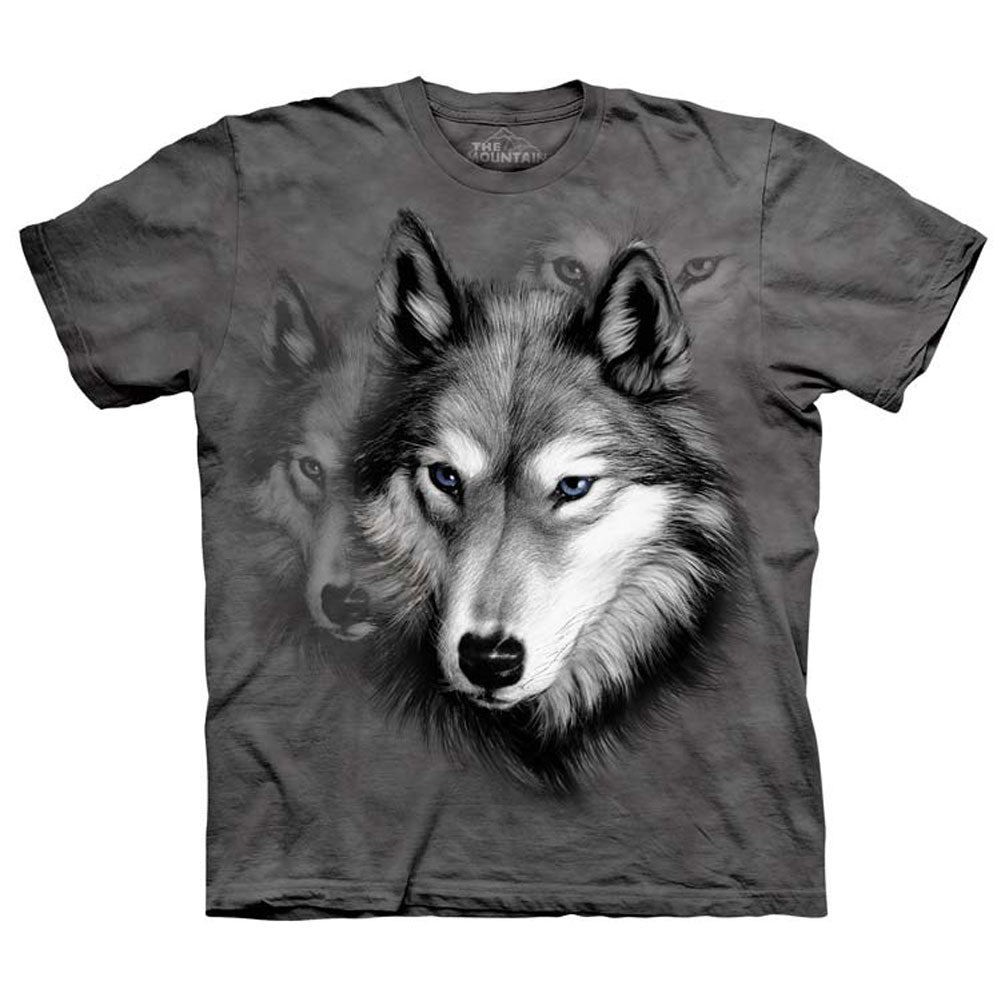 The Mountain Wolf Portrait T-shirt
