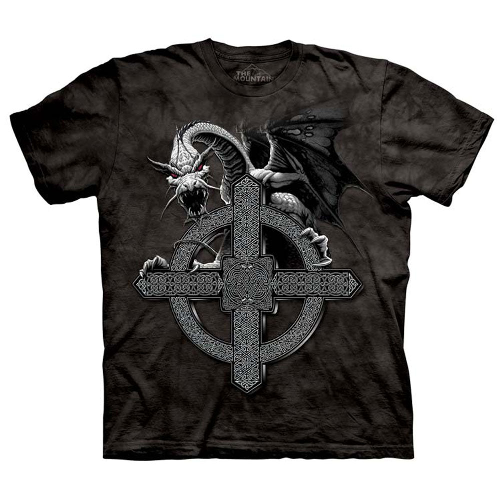 The Mountain Celtic Cross Dragon T-shirt