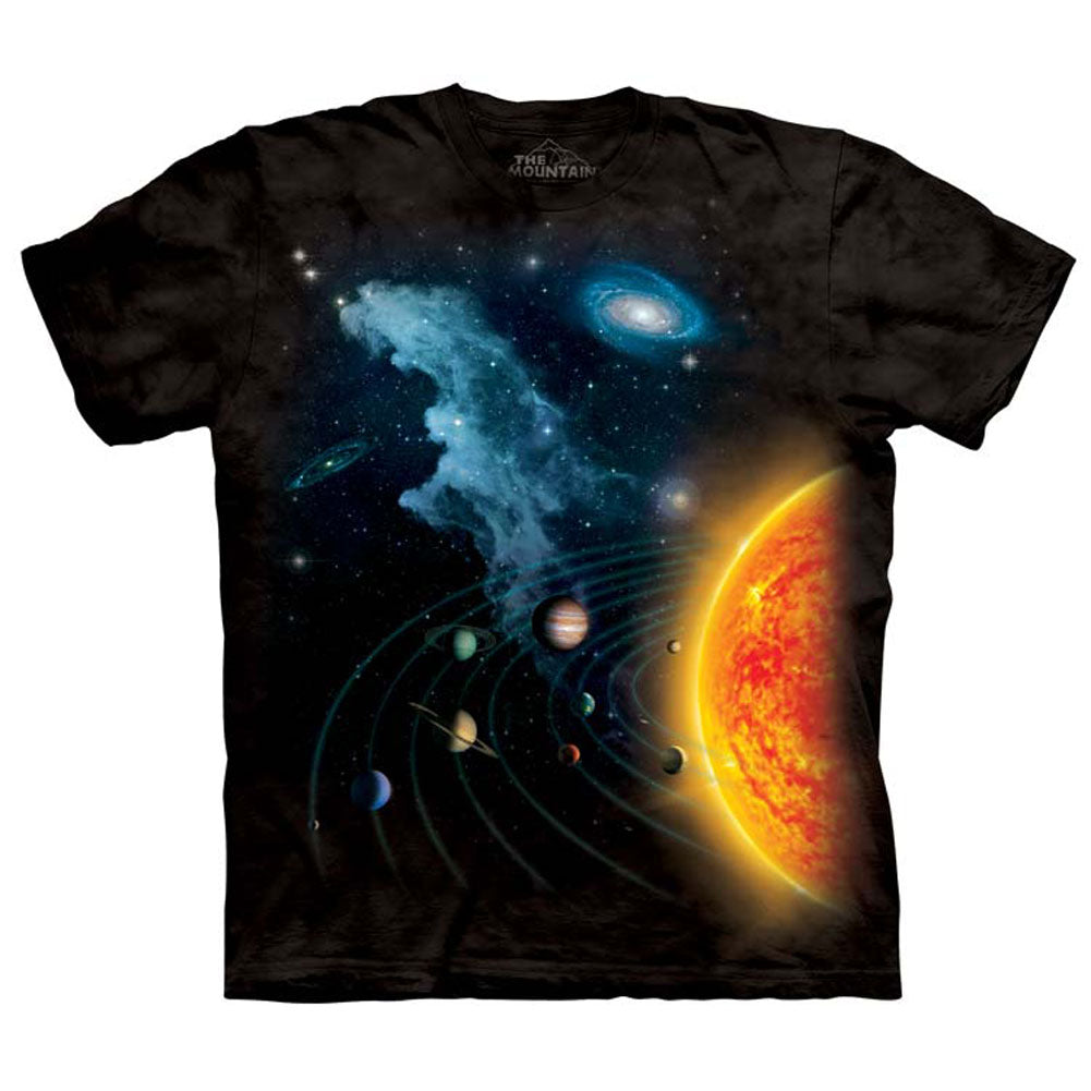 The Mountain Solar System T-shirt
