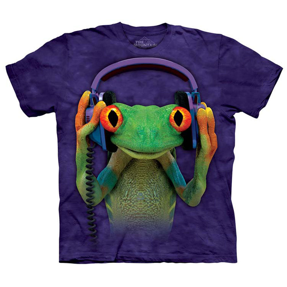 The Mountain Dj Peace T-shirt Front