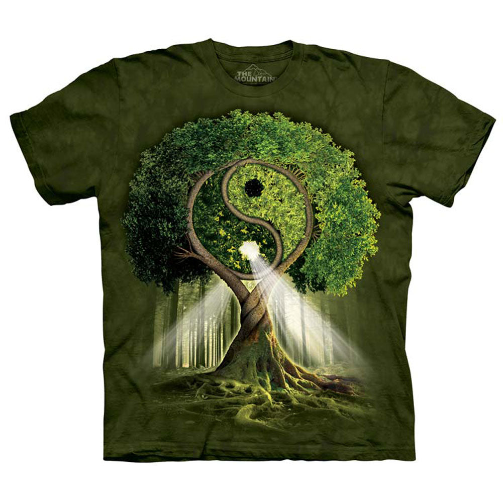 The Mountain Yin Yang Tree T-shirt