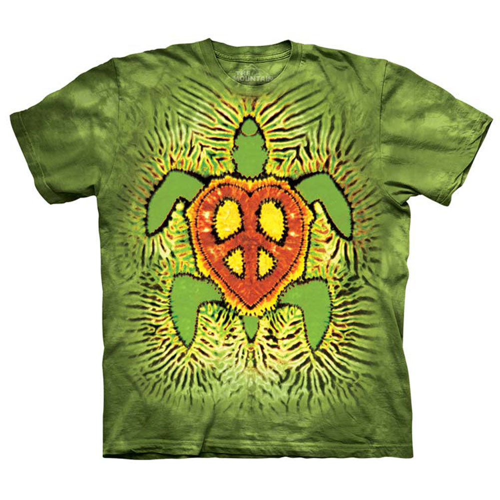 The Mountain Rasta Peace Turtle T-shirt