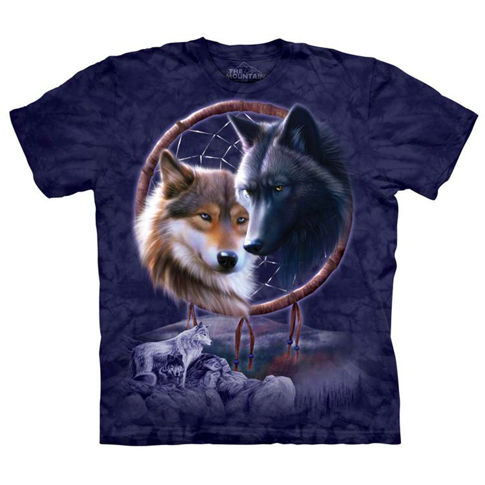 The Mountain Dreamcatcher Wolves T-shirt