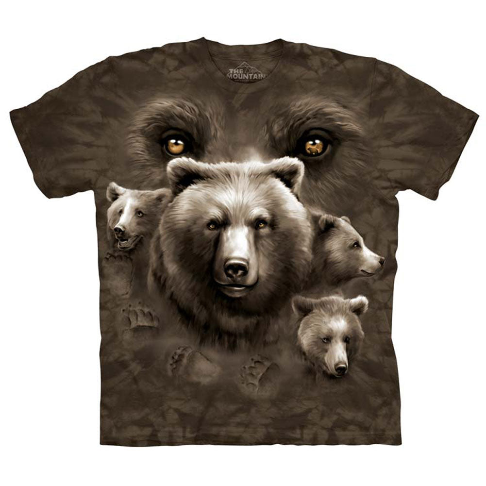 The Mountain Bear Eyes T-shirt Front