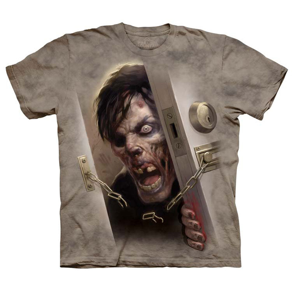 The Mountain Zombie At The Door Small T-shirt