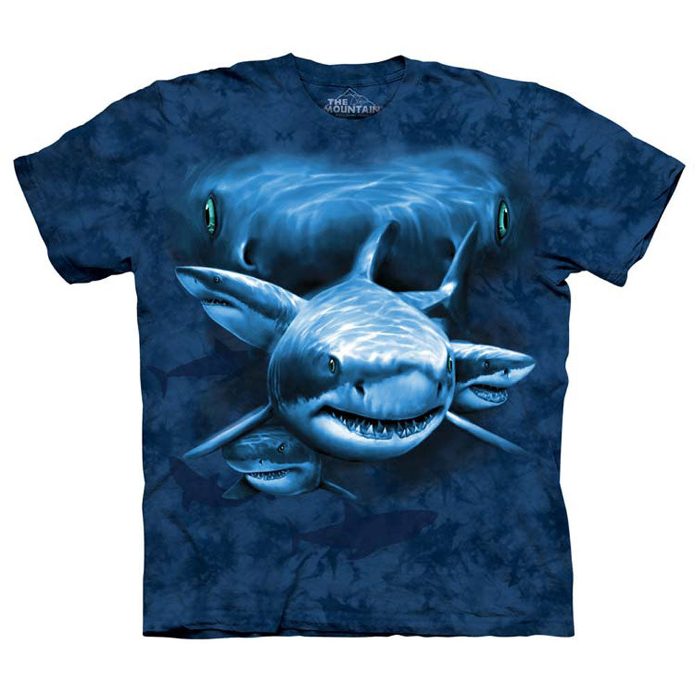 The Mountain Shark Moon Eyes Small T-shirt