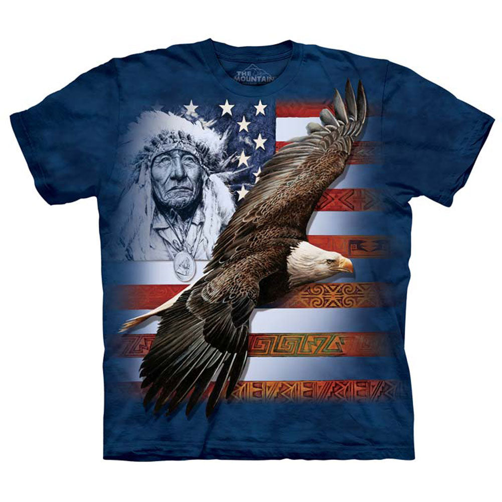 The Mountain Spirit Of America Small T-shirt
