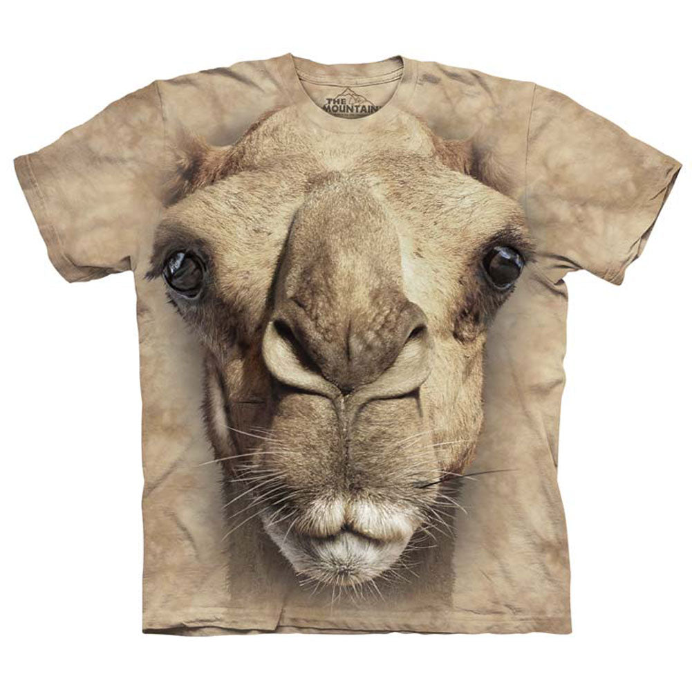 The Mountain Big Face Camel T-shirt