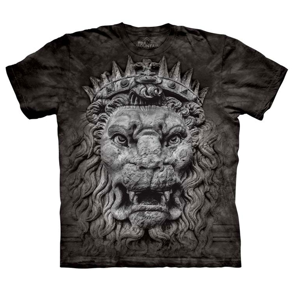 The Mountain Big Face King Lion T-shirt