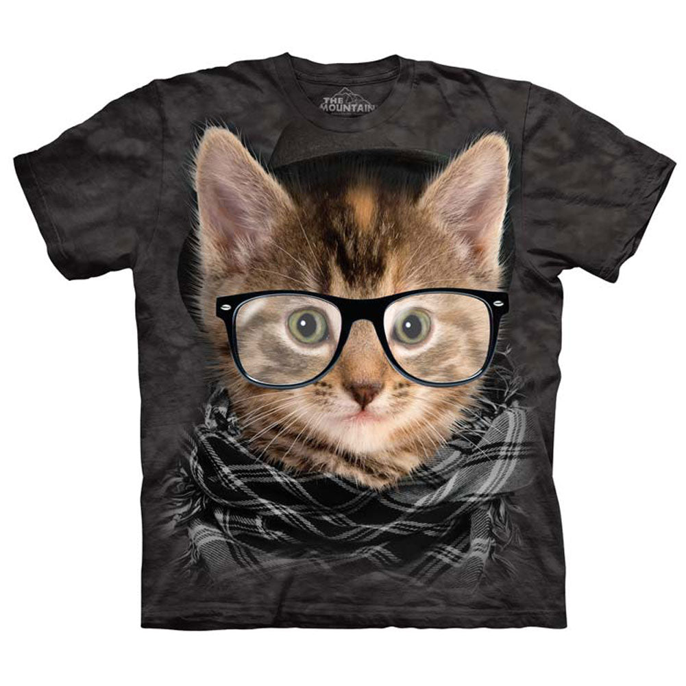 The Mountain Hipster Kitten T-shirt