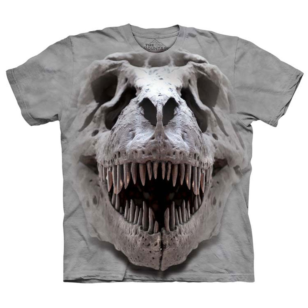 The Mountain T-rex Big Skull T-shirt Front