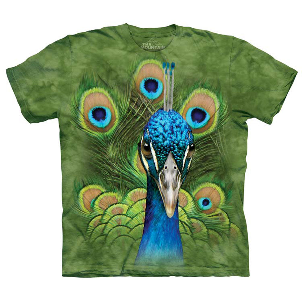 The Mountain Vibrant Peacock T-shirt
