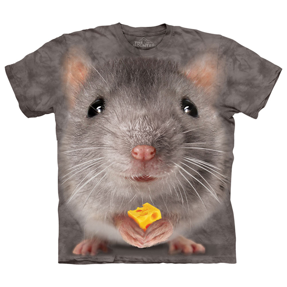 The Mountain Big Face Grey Mouse T-shirt