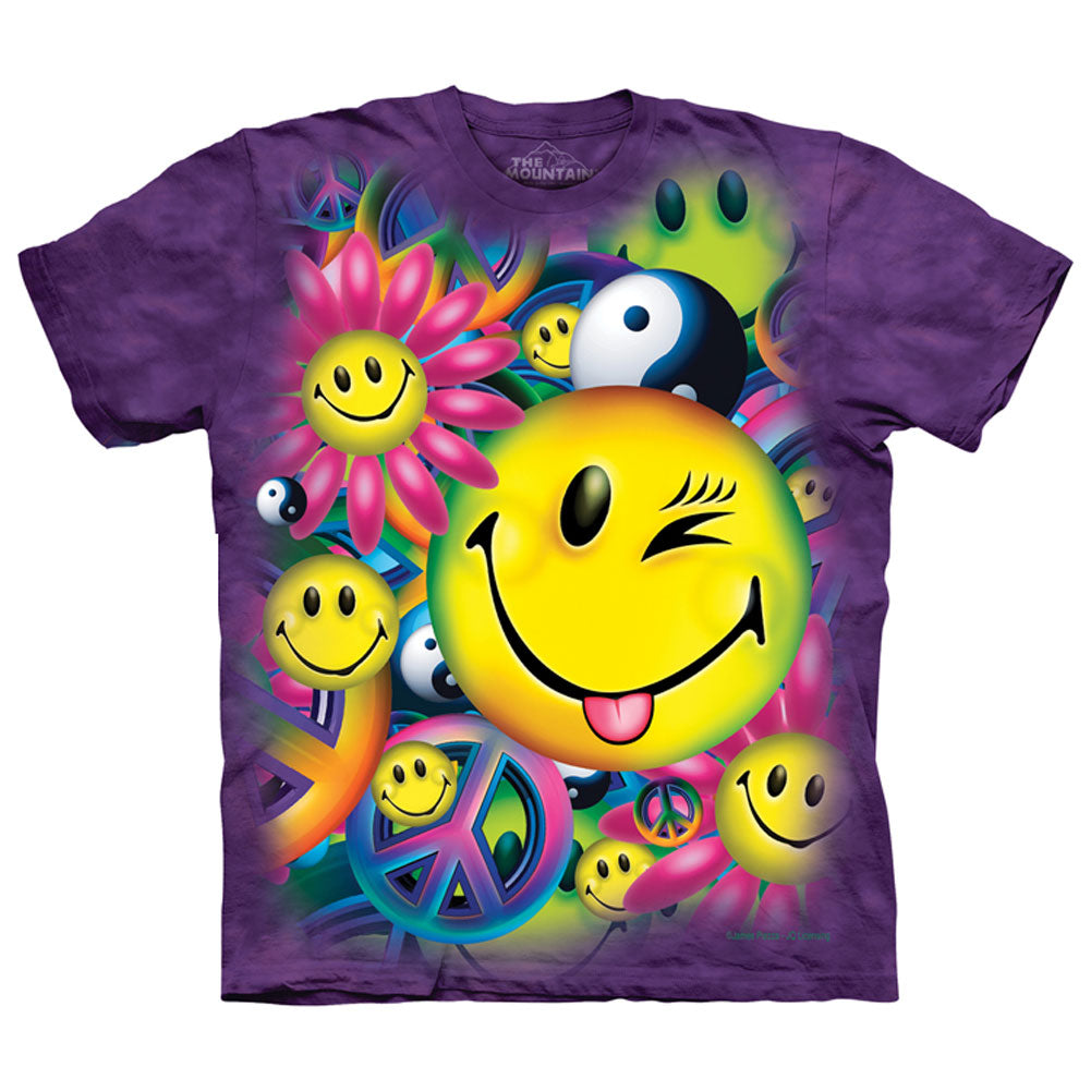 The Mountain Peace & Happiness T-shirt