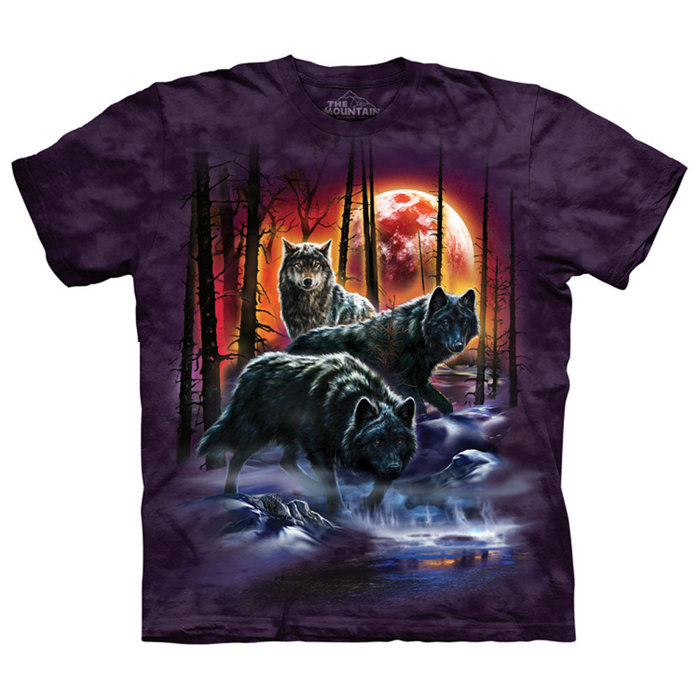 The Mountain Fire And Ice Wolves T-shirt