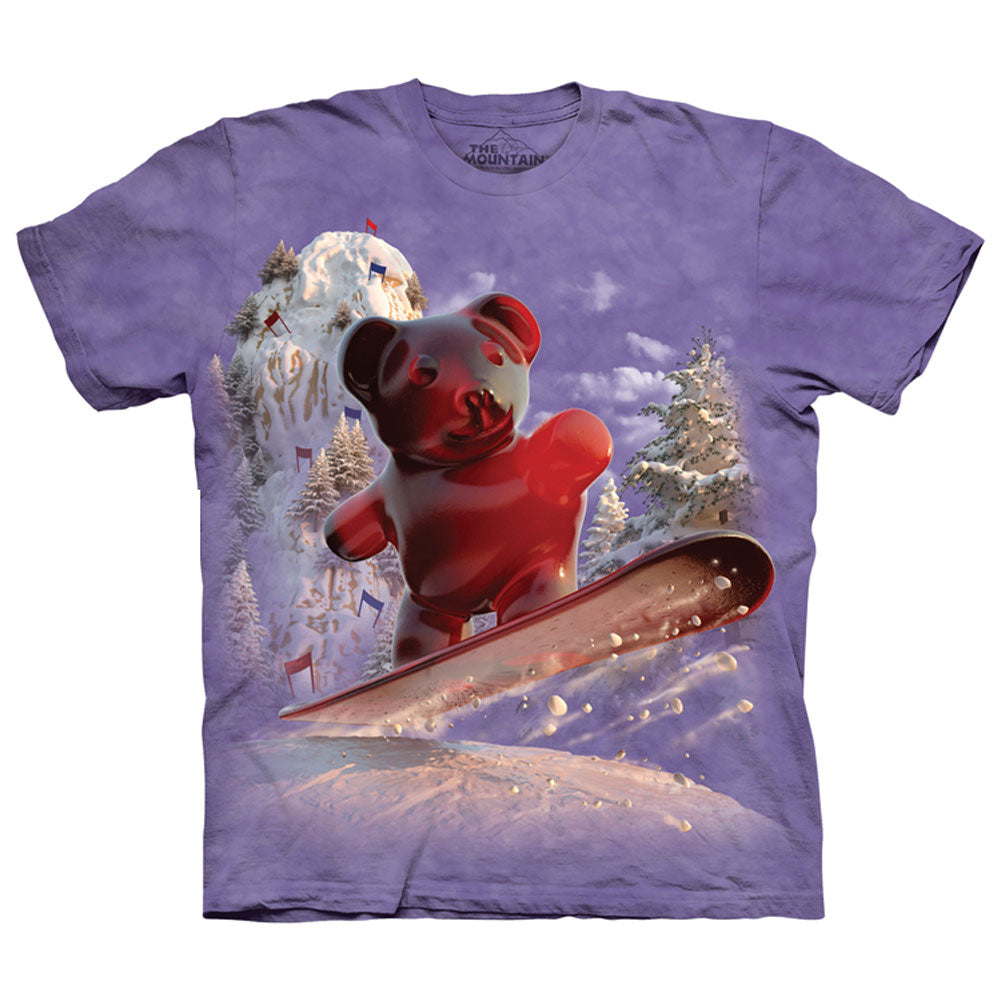 The Mountain Snowboard Bear T-shirt