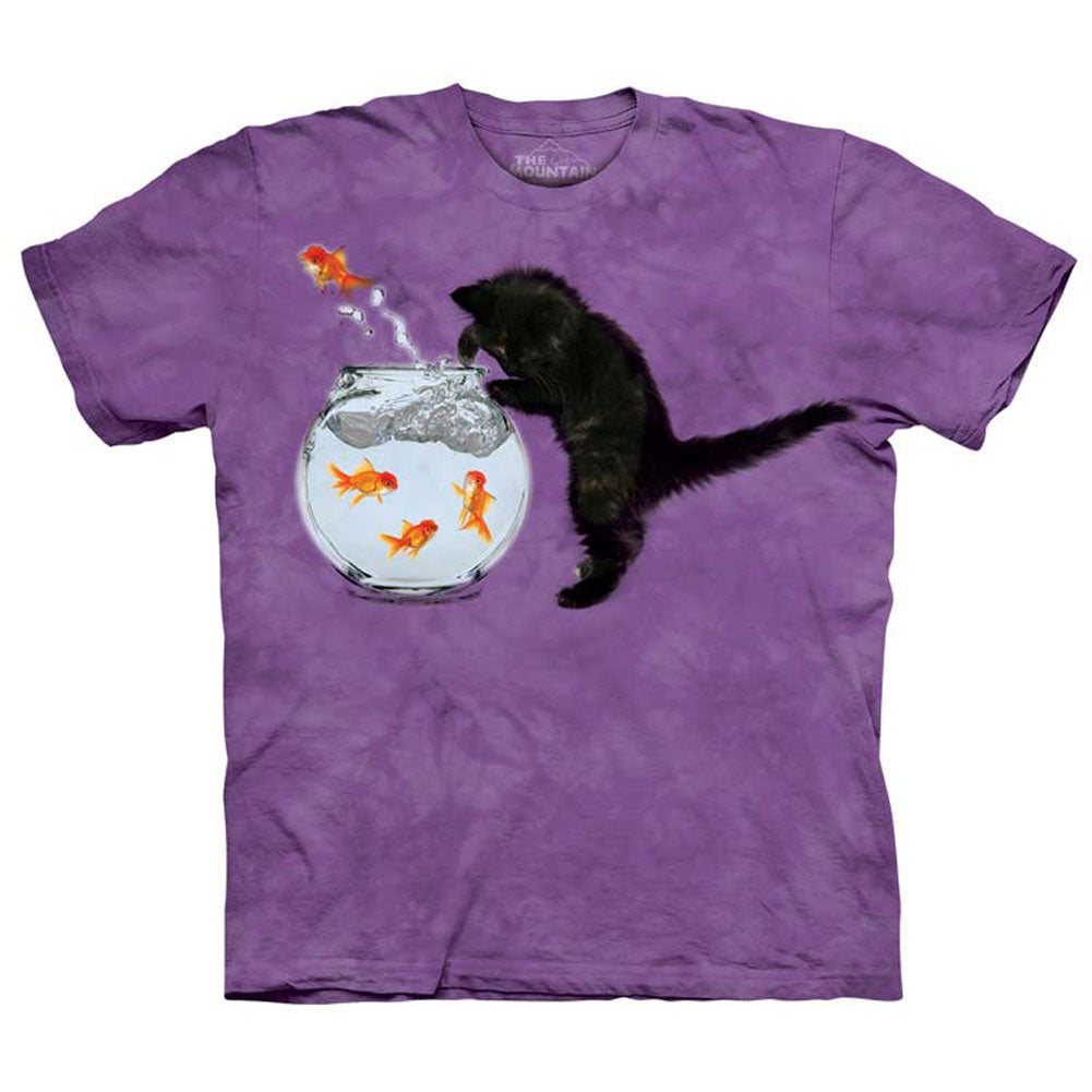 The Mountain Fishin Kitten S T-shirt