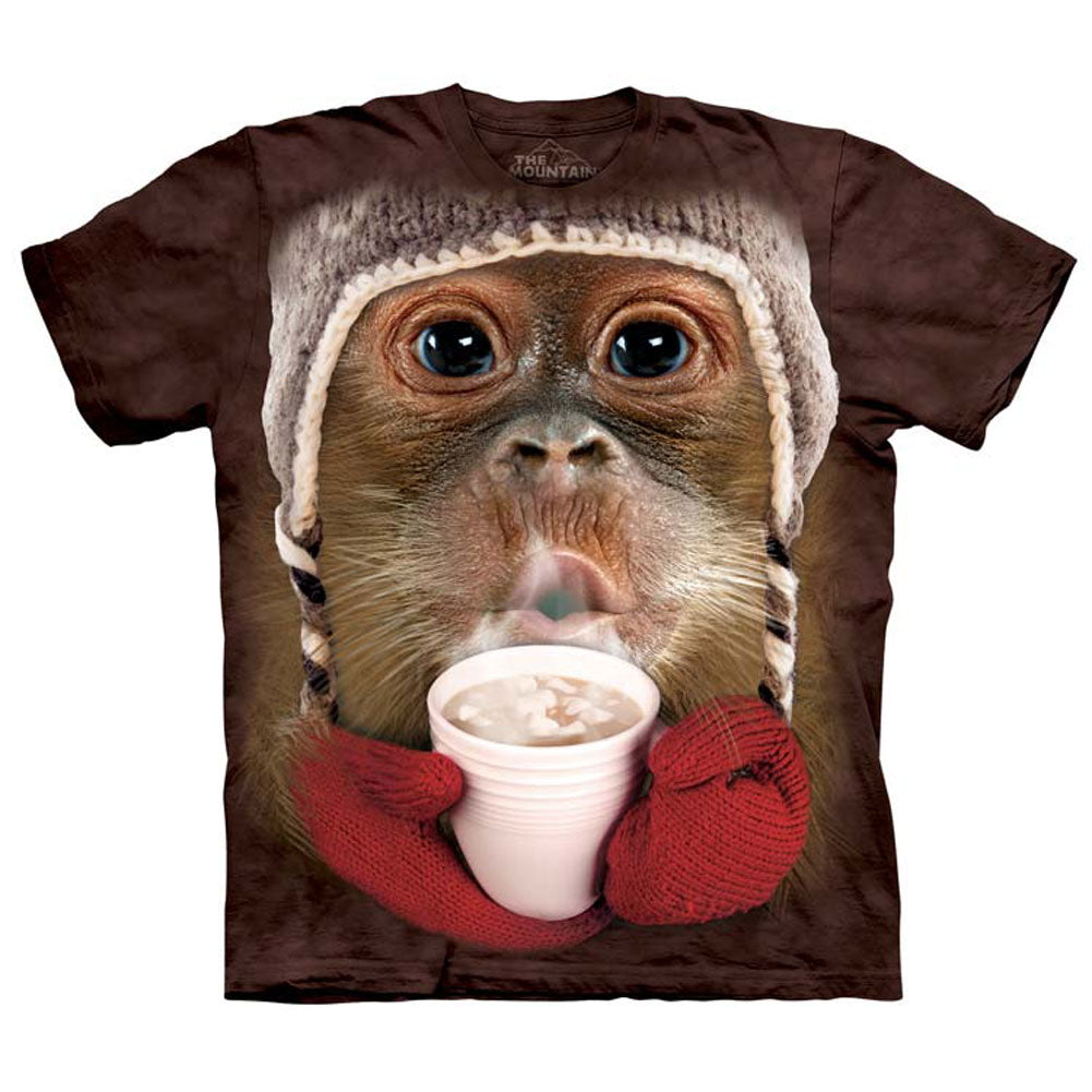 The Mountain Hot Cocoa Orangutan Small T-shirt
