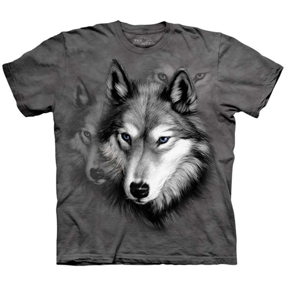 The Mountain Wolf Portrait T-shirt