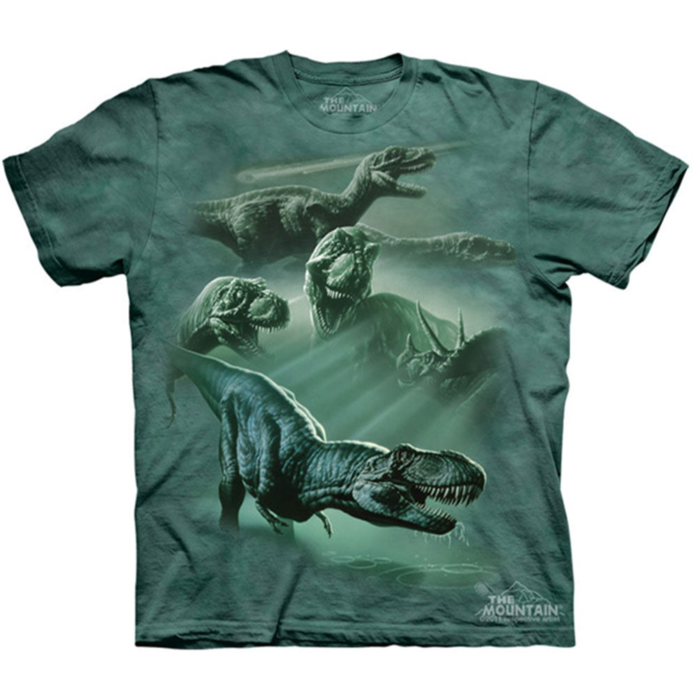 The Mountain Dinosaur Collage T-shirt