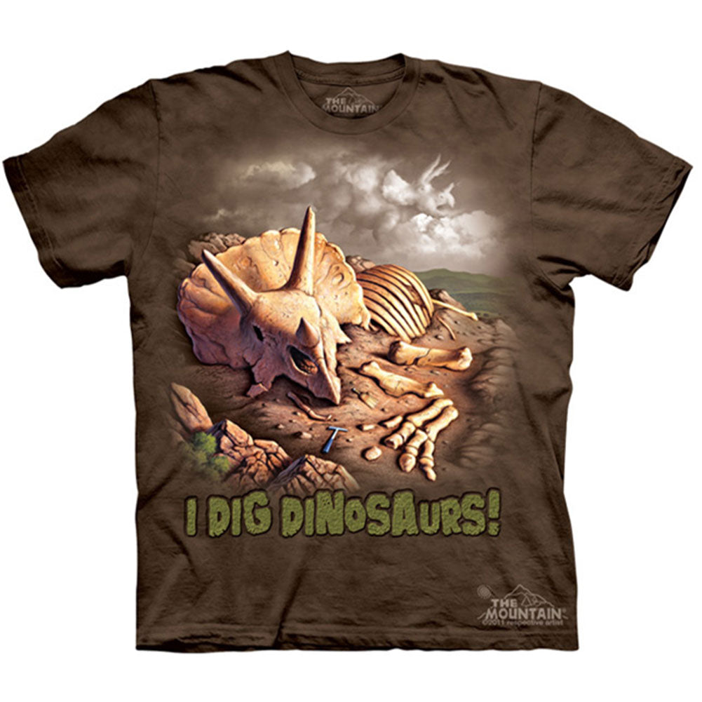 The Mountain I Dig Dinosaurs T-shirt