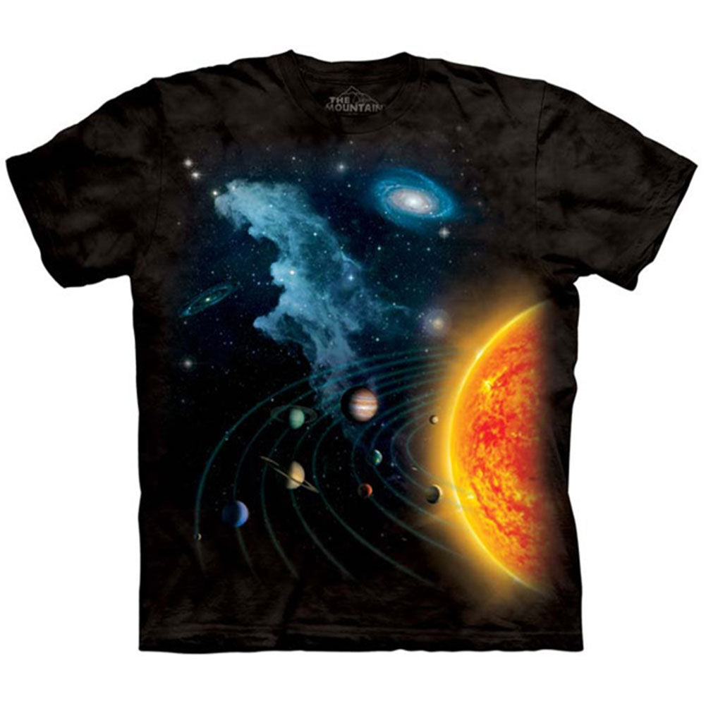 The Mountain Solar System T-shirt