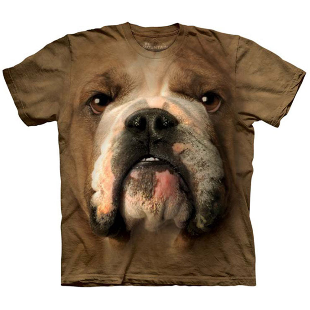 The Mountain Bulldog Face S T-shirt
