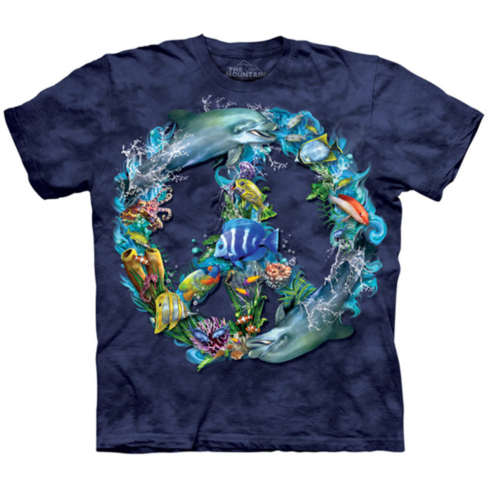 The Mountain Underwater Peace T-shirt
