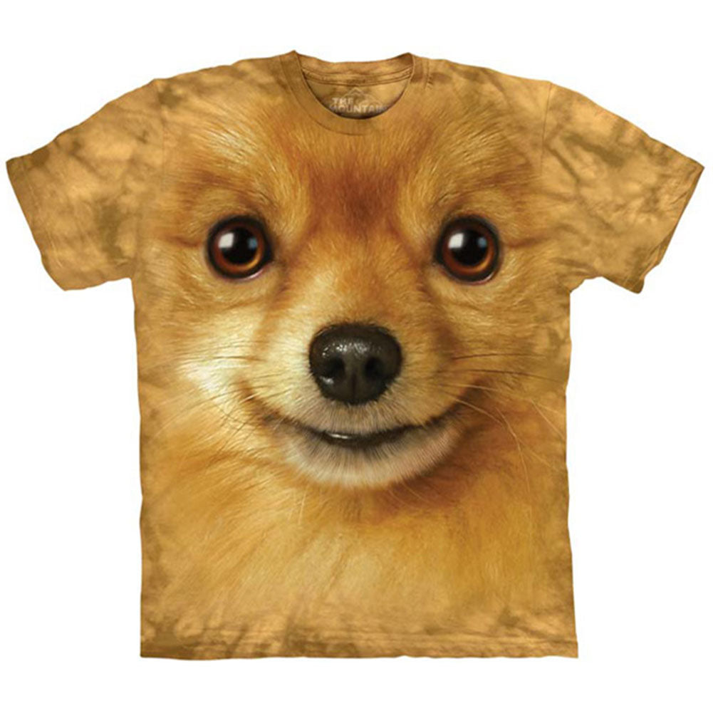 The Mountain Pomeranian Face S T-shirt