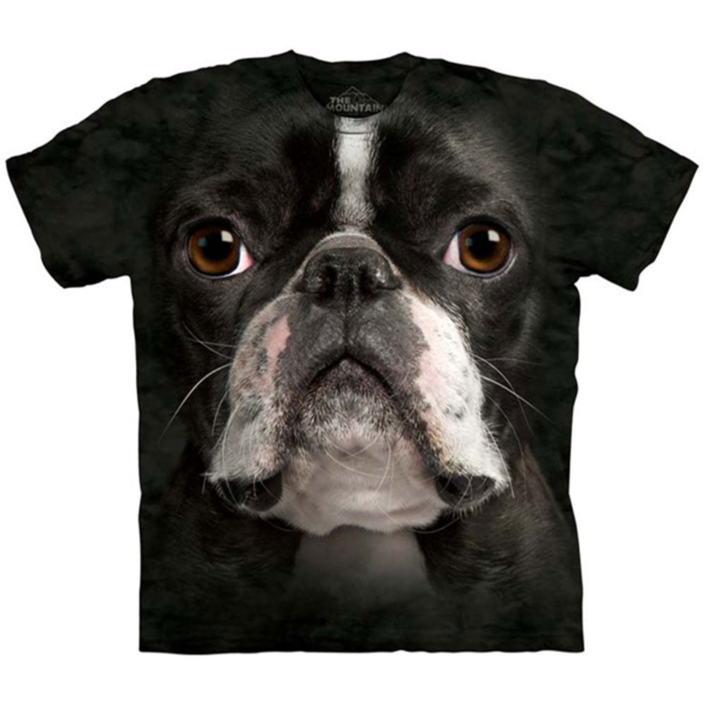 The Mountain Boster Terrier Face S T-shirt