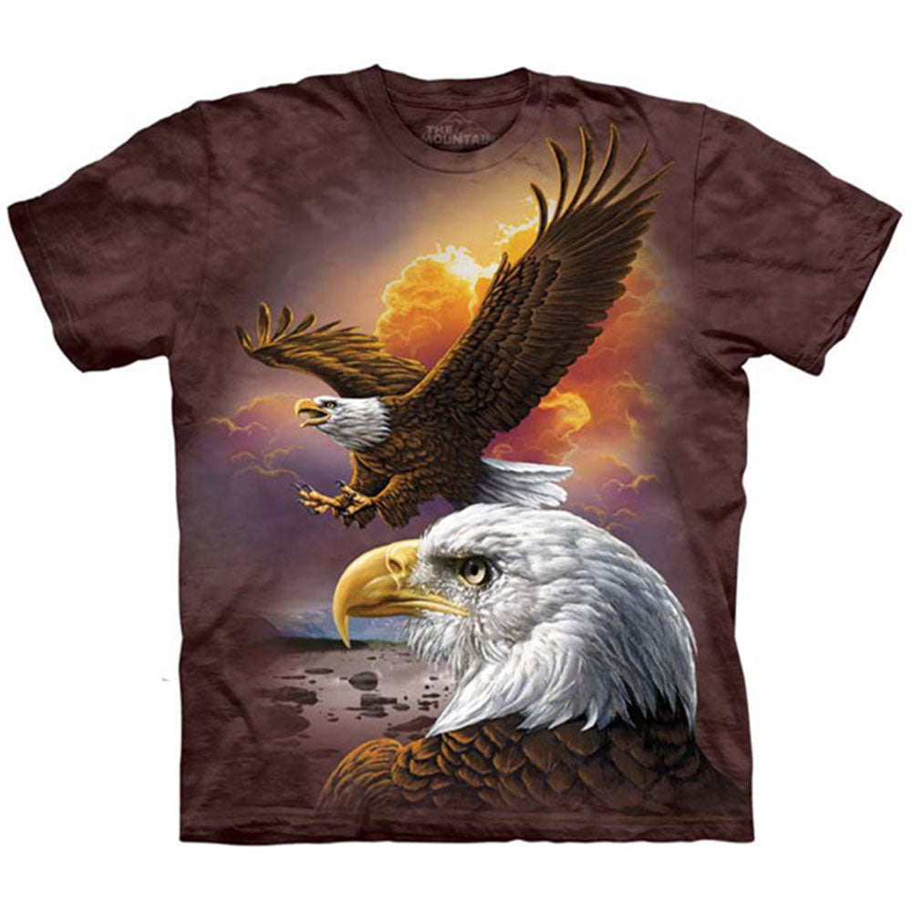 The Mountain Eagle & Clouds S T-shirt