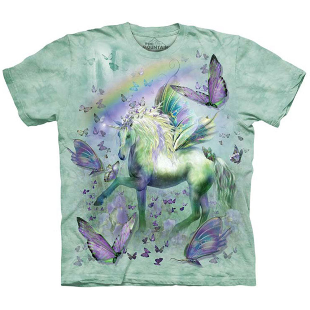 The Mountain Unicorn & Butterflies T-shirt