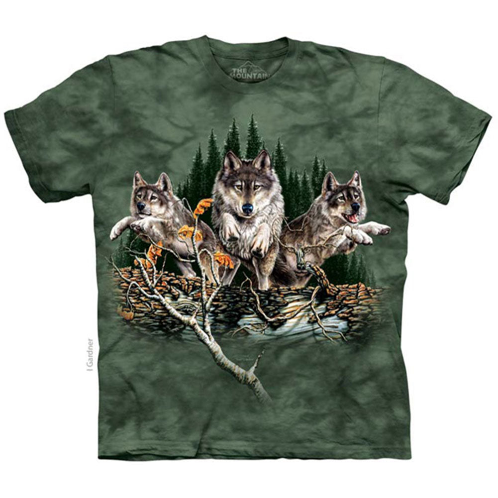 The Mountain Find 12 Wolves T-shirt