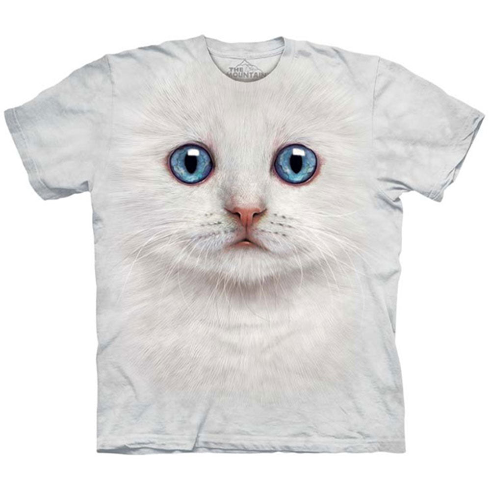 The Mountain Ivory Kitten Face T-shirt