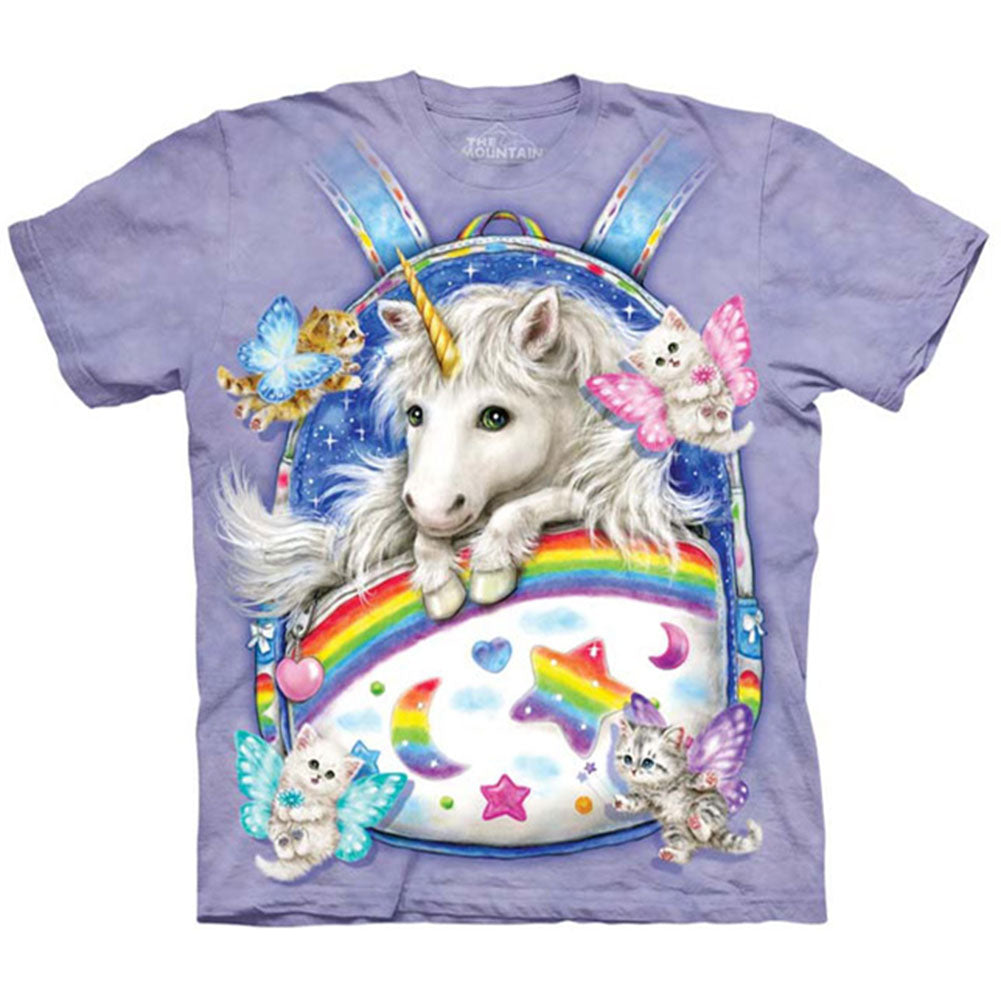 The Mountain Backpack Unicorn S T-shirt