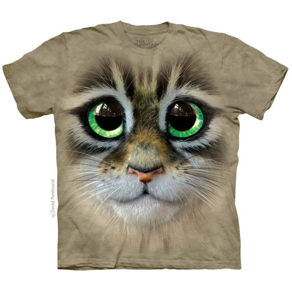 The Mountain Big Eyes Kitten Face T-shirt