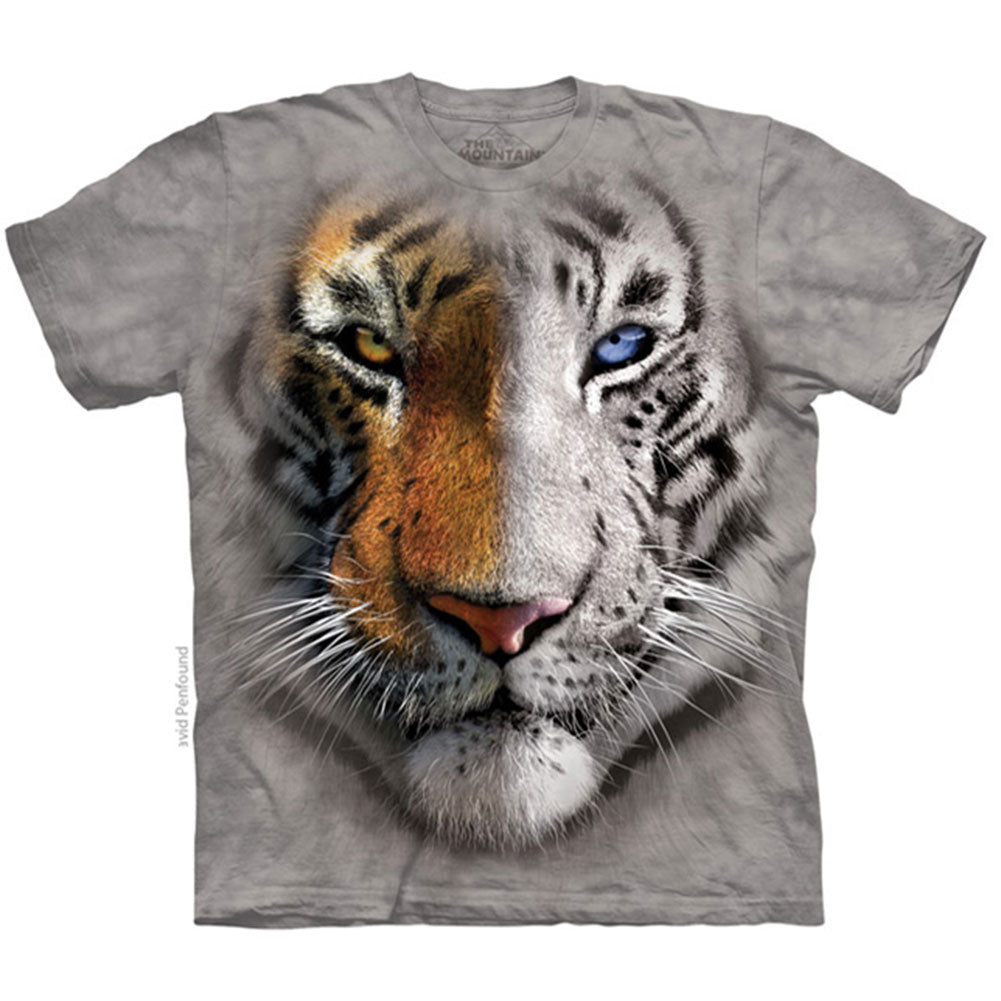 The Mountain Big Face Split Tiger T-shirt