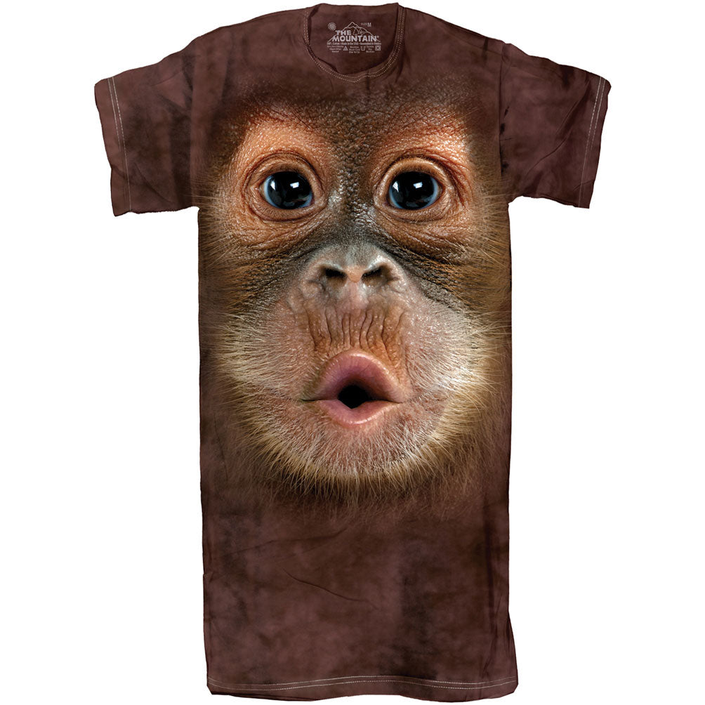 The Mountain Big Face Baby Orangutan Small Sleepwear Front