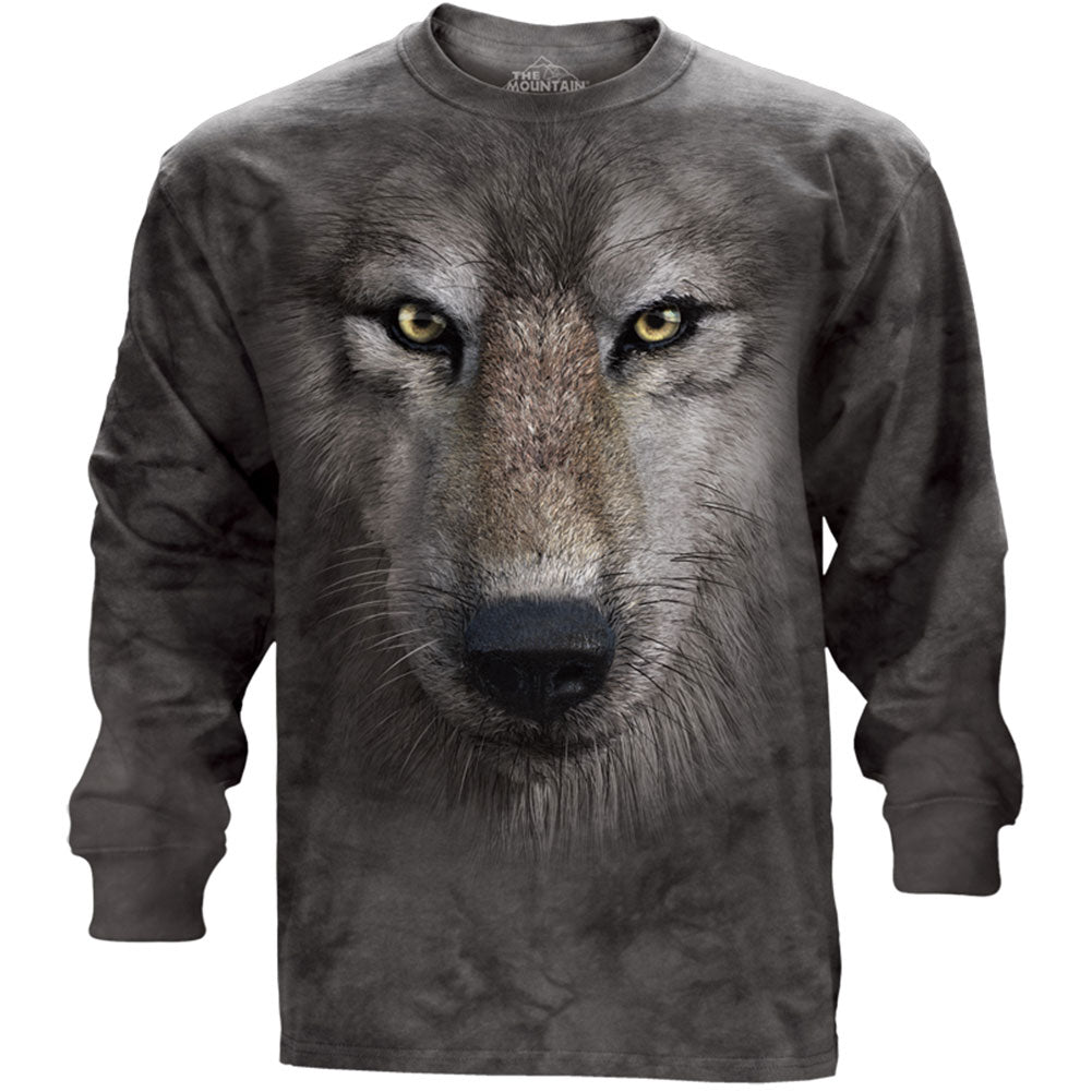 The Mountain Wolf Face T-shirt