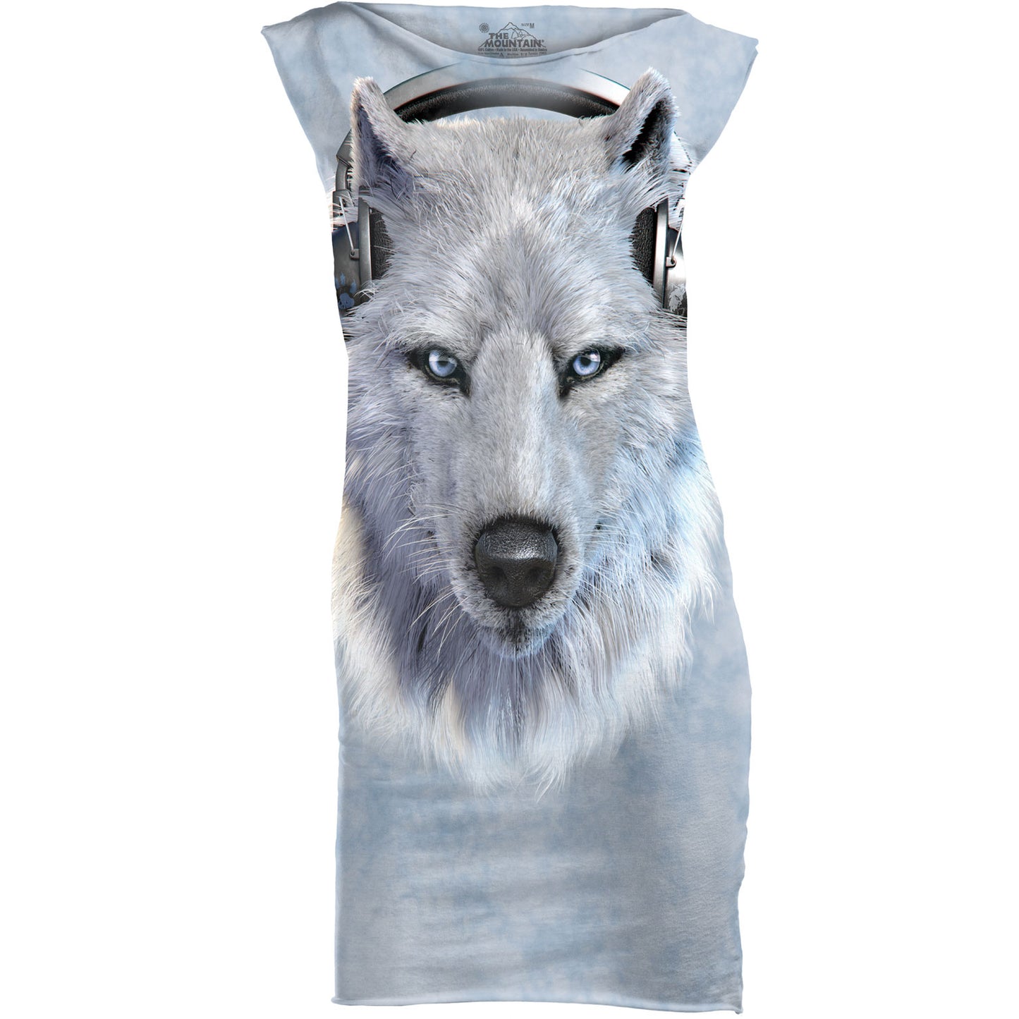 The Mountain White Wolf Dj Small Mint Dress