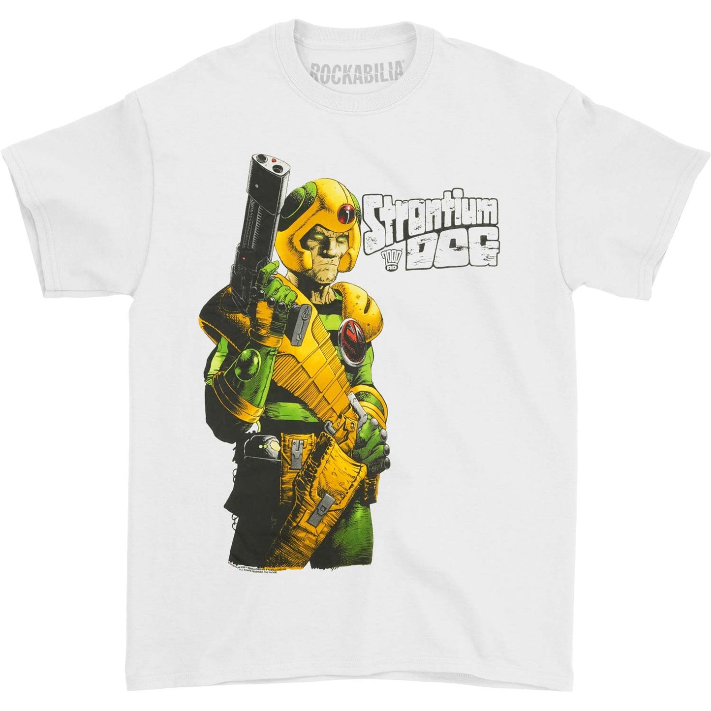 2000 AD Strongtium Dog Tee T-shirt Front