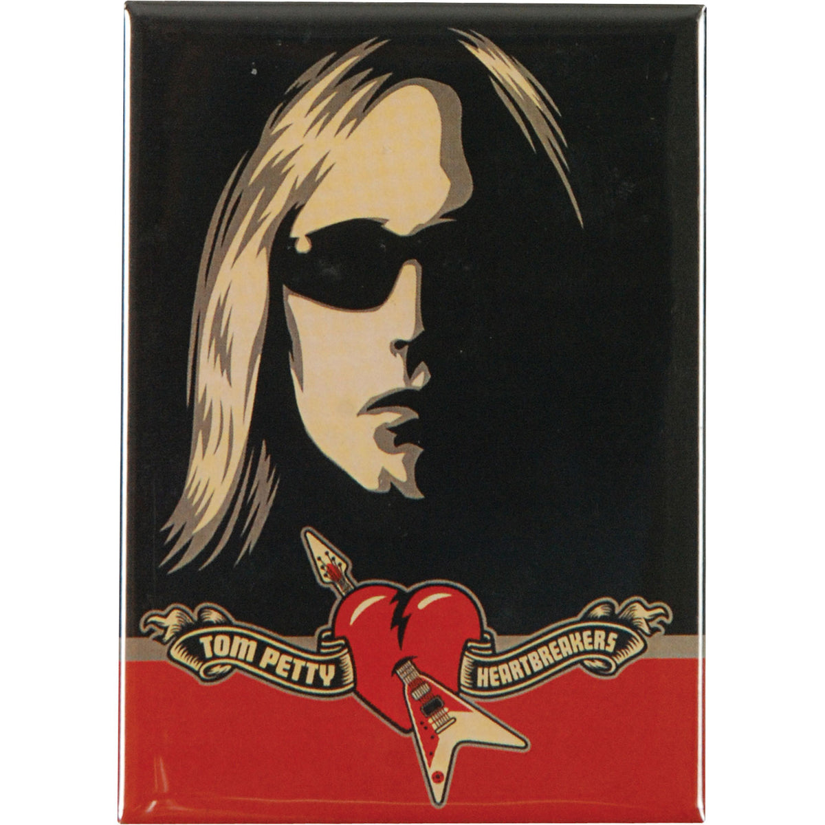 Tom Petty Sunglasses Magnet Front