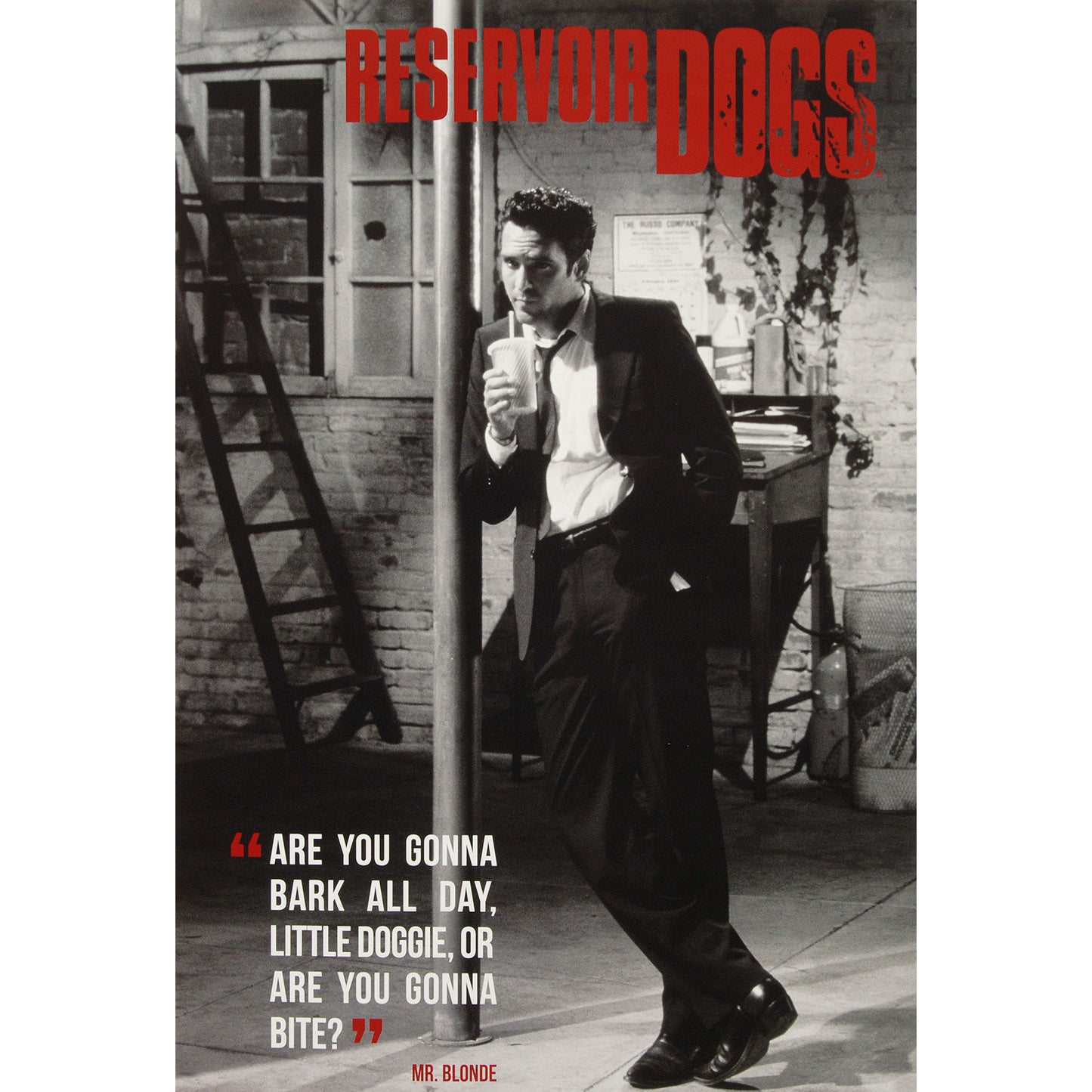 Reservoir Dogs Mr. Blonde Domestic Poster