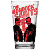Boondock Saints Red Cross Pint Glass