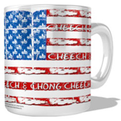 Cheech & Chong Flag Coffee Mug Front