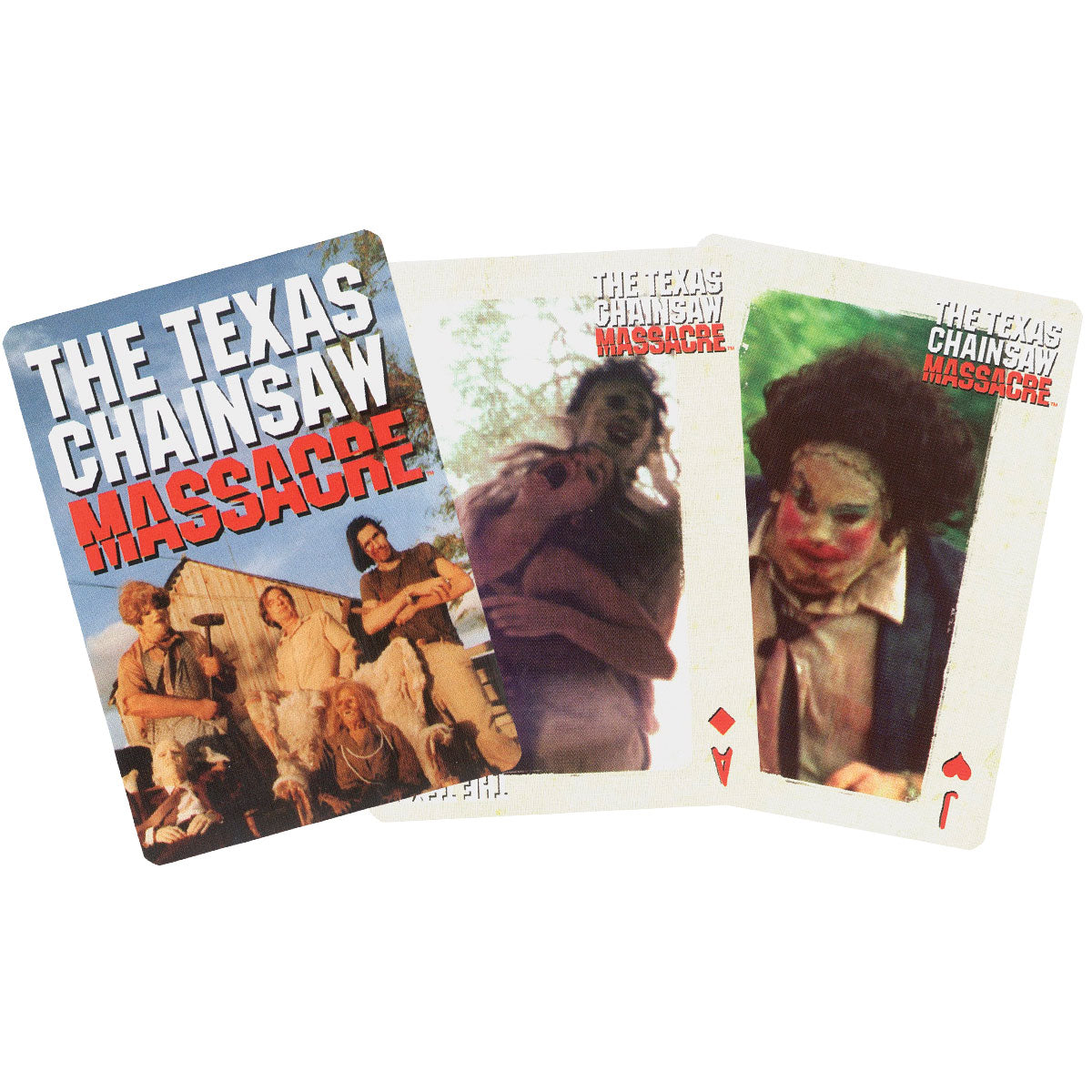 Texas Chainsaw Massacre Cast Playing Cards