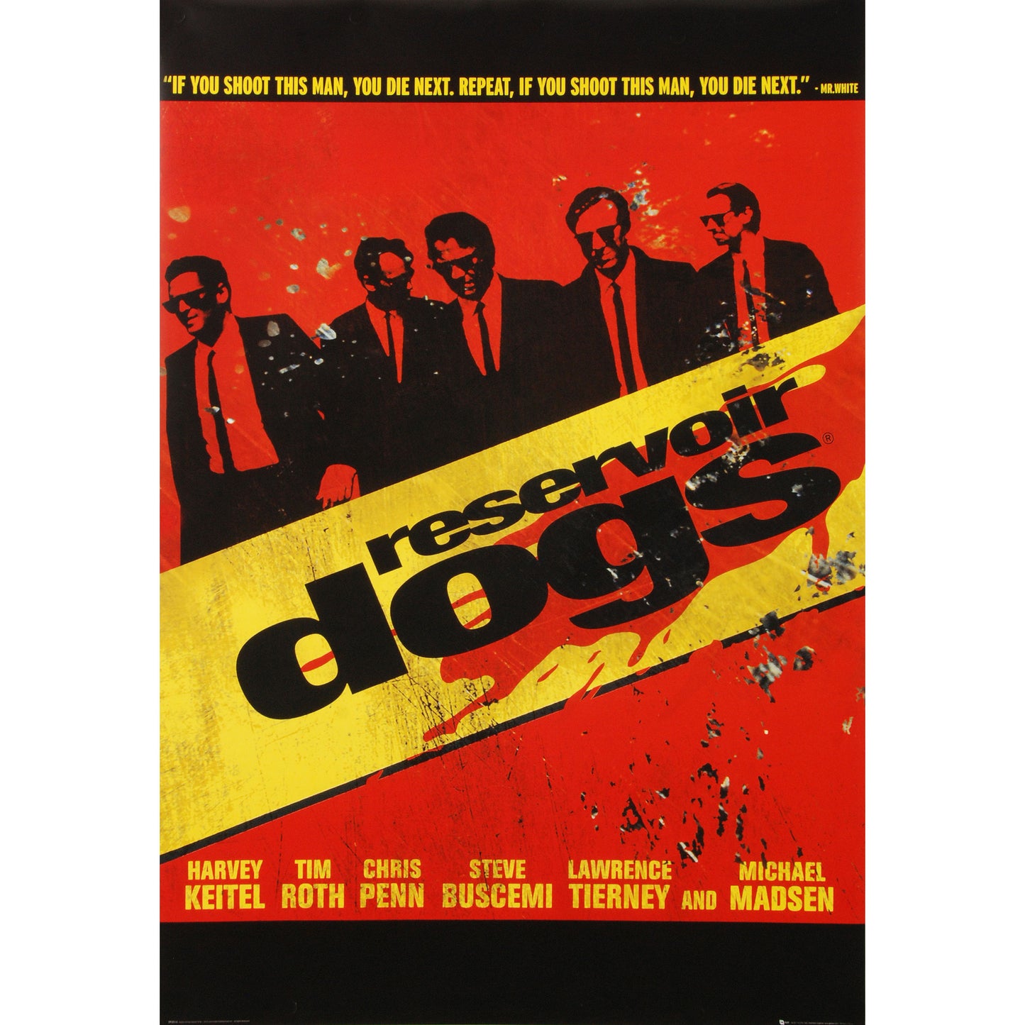 Reservoir Dogs Walk Domestic Poster